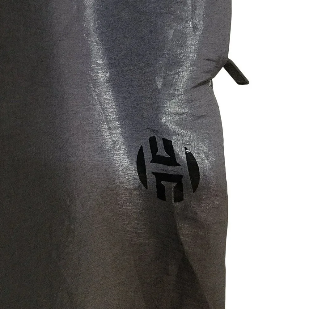 Adidas Size M Gray James Harden Traveler Basketball Track Windbreaker Pants